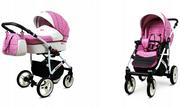 Wózki dziecięce - BabyLux WHITELUX 2w1 5904905102874 - miniaturka - grafika 1