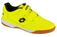 Piłka nożna - Lotto Pacer K 2600110K-2411, dla chłopca, buty halowe - halówki, Żółty - miniaturka - grafika 1