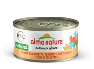Mokra karma dla kotów - Almo Nature HFC Natural - tuńczyk i krewetki 70 g ZH_01984 - miniaturka - grafika 1