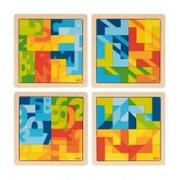 Puzzle - Goki Puzzle wyobraźni - zestaw 4 sztuk 57472 - miniaturka - grafika 1