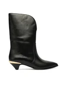 Botki damskie - LOVE MOSCHINO Botki JA24363G0NIA0000 Czarny - miniaturka - grafika 1