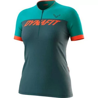 Koszulki sportowe damskie - DYNAFIT Koszulka rowerowa damska Ride Light 1/2 Zip Shirt Women - grafika 1