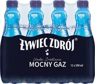 Woda - Woda Żywiec Zdrój Żywiec Zdrój Mocny Gaz Woda źródlana 500 ml x 12 sztuk - miniaturka - grafika 1