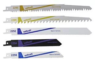 WOLFCRAFT Komplet 5 brzeszczotów szablastych do wyrzynarek 3599000 - Brzeszczoty - miniaturka - grafika 1