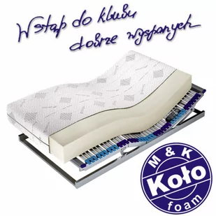 SUENO TALALAY NATURAL 100x200 - Materace - miniaturka - grafika 1