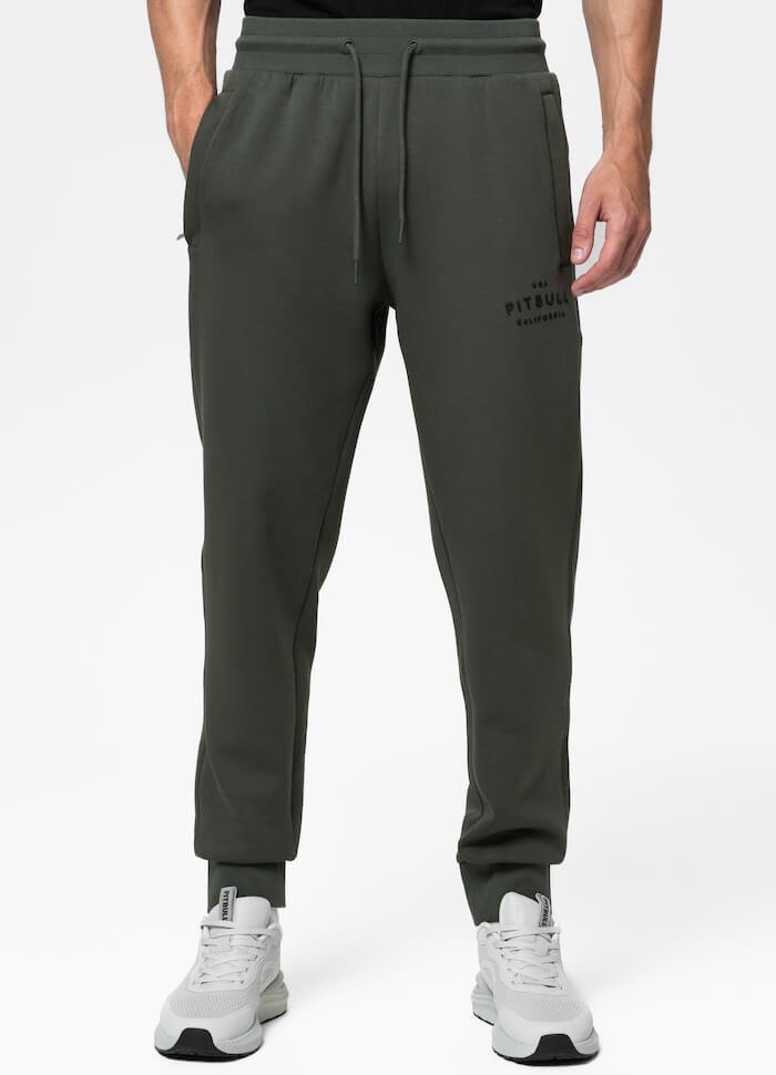 Spodnie sportowe PIT BULL SAMPSON old green-XL