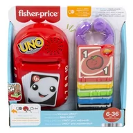 Zabawki interaktywne dla dzieci - Fisher Price Zabawka Ucz się i śmiej! Uczące Uno HHH91 HHH91 - miniaturka - grafika 1