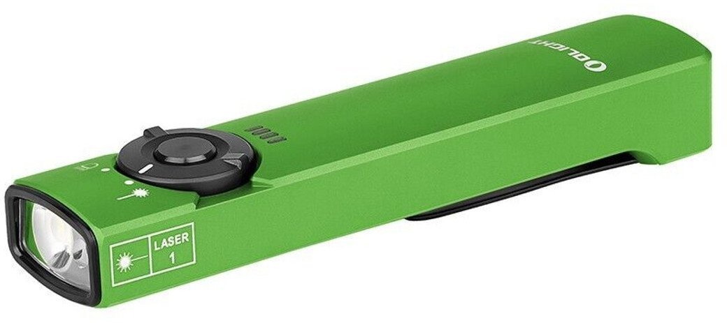 Lamp Olight Arkfeld with Green Laser & White Light Lime Green