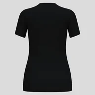 Koszulki sportowe damskie - Koszulka z krótkim rękawem damska ODLO Merino 160 BL Top Crew Neck S/S - miniaturka - grafika 1