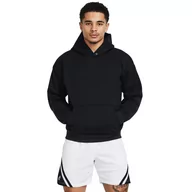 Koszulki sportowe męskie - Męska bluza treningowa nierozpinana z kapturem Under Armour Curry Greatest Hoodie - czarna - UNDER ARMOUR - miniaturka - grafika 1