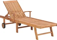 Leżaki ogrodowe - Elior Drewniany leżak ogrodowy - Algero 2X - miniaturka - grafika 1