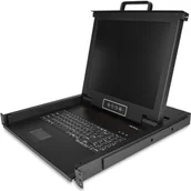 Przełączniki KVM - StarTech Konsola KVM 1U SINGLE SERVER KVM CONSOLE/17IN LCD-MOUNT PARTS/CABLE INCL RKCONS1701 - miniaturka - grafika 1