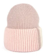 Czapki damskie - Czapka Damska Młodzieżowa Beanie Podwijana Zimowa Casualowa Ciepła Kolorowa - miniaturka - grafika 1