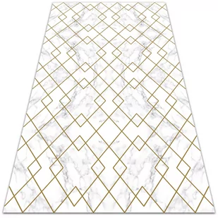 Dywan winylowy do domu Zdobiony marmur 60x90 cm - Dywany - miniaturka - grafika 1