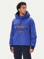 Kurtki męskie - Napapijri Kurtka anorak Rainforest Next NP0A4IB9 Niebieski Regular Fit - miniaturka - grafika 1