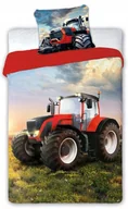 Pościel dla dzieci - Pościel 140x200 Traktor Farma Ciągnik Bawełna - miniaturka - grafika 1