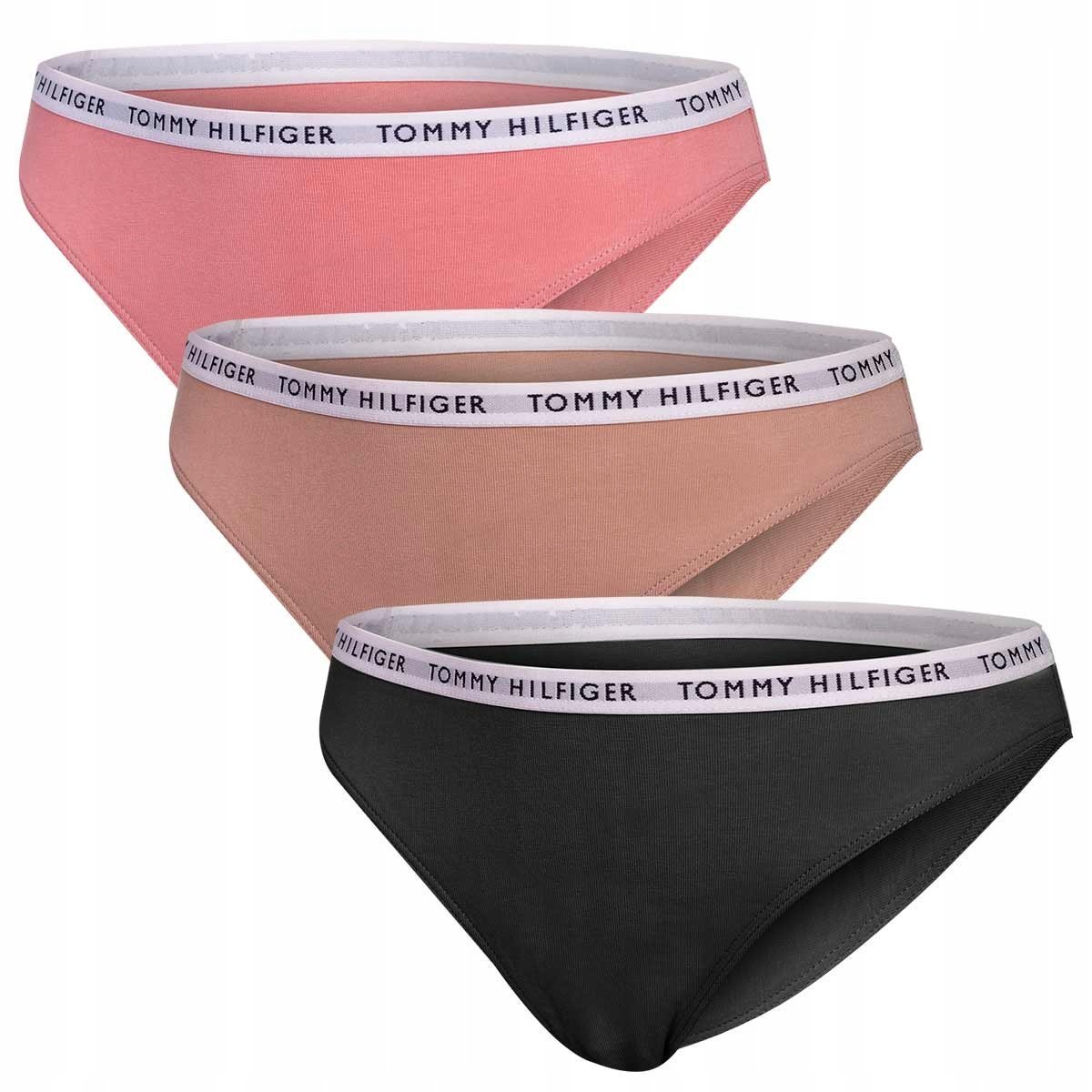 TOMMY HILFIGER BIKINI DAMSKIE MAJTKI 3P r.XS