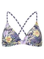 Stroje kąpielowe - Venice Beach - Damska góra od bikini trójkątnego  z wypełnieniem, niebieski|wielokolorowy - miniaturka - grafika 1