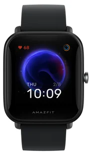 Amazfit Bip U Pro Czarny - Smartwatch - miniaturka - grafika 1