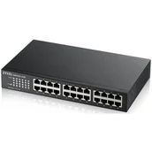 Switche - Zyxel Przełącznik niezarządzalny GS1100-24Ev3 24xGbE GS1100-24E-EU0103F GS1100-24E-EU0103F - miniaturka - grafika 1
