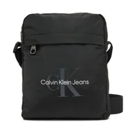 Torby męskie - Saszetka Calvin Klein Jeans Sport Essentials Reporter 18 LV04G3000G Czarny - miniaturka - grafika 1