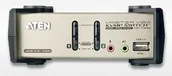 Przełączniki KVM - Przełącznik Aten 2-Port PS/2-USB VGA/Audio KVMP Switch with OSD - miniaturka - grafika 1