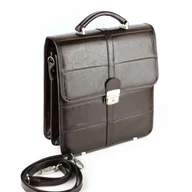 Torebki damskie - 519-Raportówka-brąz KEMER - miniaturka - grafika 1