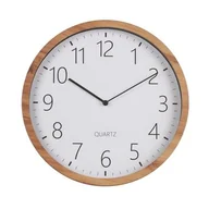 Zegary - Zegar ścienny BADI śr.30 x 4 cm drewno - miniaturka - grafika 1