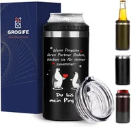 Kubki termiczne - Grogife Kubek Termiczny 4w1, Idealny prezent dla Partnera, Męża, 480ml - miniaturka - grafika 1