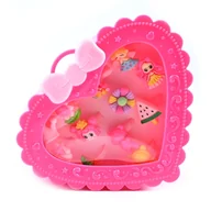 Biżuteria dla dzieci - PIERŚCIONEK DZIECIĘCY plastikowy ZESTAW 12 SZTUK - miniaturka - grafika 1