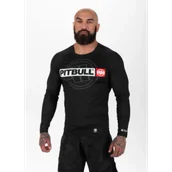 Kimona, stroje i obuwie - Pit Bull Rashguard LoongSleeve Hilltop Sports Black - miniaturka - grafika 1