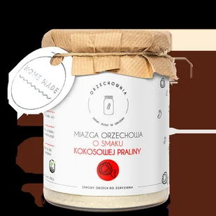 Masło Orzechowe O Smaku Kokosowej Praliny 500 G. - Słodkie kremy i masła - miniaturka - grafika 1