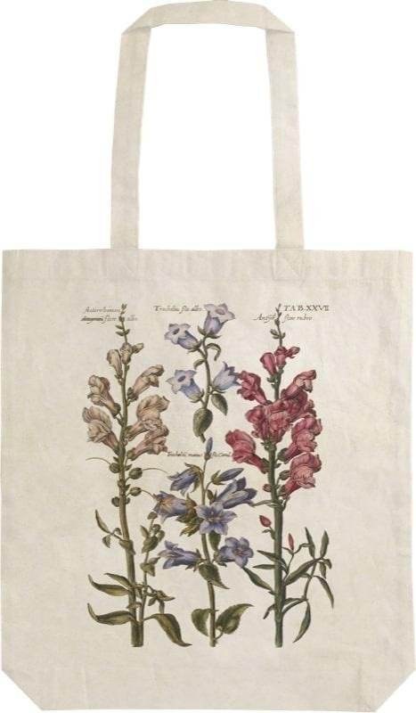 Torba bawełniana STBAG 72 Niebieskie kwiaty
