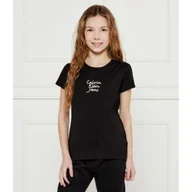 Koszulki dla chłopców - Calvin Klein Jeans T-shirt Slim Fit - miniaturka - grafika 1