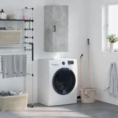 Szafki na klucze - vidaXL Szafka wisząca, szarość betonu, 34,5x34x90 cm - miniaturka - grafika 1