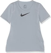 Koszulki i topy damskie - Nike dziewczęcy G Np Top Ss T-shirt Fire Pink/(Black) XS - miniaturka - grafika 1