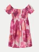 Sukienki i spódniczki dla dziewczynek - Mayoral Sukienka letnia 6953 Różowy Regular Fit - miniaturka - grafika 1