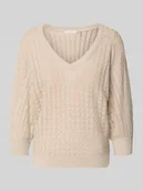 Bluzy damskie - Bluza dresowa z mieszanki wiskozy o kroju relaxed fit model 'Rosalyn' - miniaturka - grafika 1