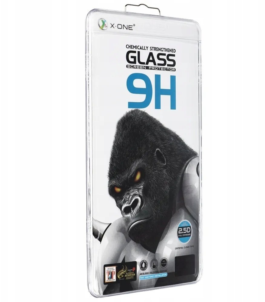 X-One Szkło hartowane Full Cover Extra Strong Crystal Clear - do iPhone 17 Air full glue czarny