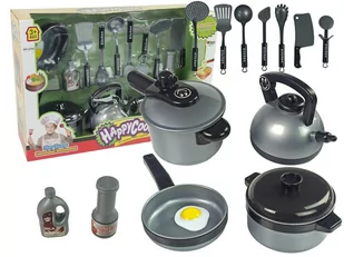 LEANToys Zestaw Akcesoriów Kuchennych Dla Dzieci 9419 - Zabawki AGD - miniaturka - grafika 1
