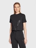 Koszulki i topy damskie - Guess T-Shirt Adele V2YI06 K8HM0 Czarny Regular Fit - miniaturka - grafika 1