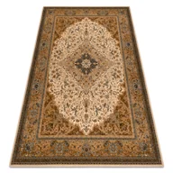 Dywany - Dywan wełniany SUPERIOR PIENA rozeta kamel beżowy 170x235 cm - miniaturka - grafika 1