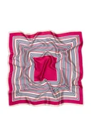 Apaszki i szaliki damskie - Apaszka Satin Stripes - Art of Polo - miniaturka - grafika 1