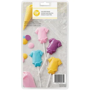 Plastikowa foremka do czekoladowych lizaków Wilton BODY - Formy do ciast - miniaturka - grafika 1