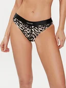 Stroje kąpielowe - Calvin Klein Swimwear Dół od bikini KW0KW02490 Czarny - miniaturka - grafika 1