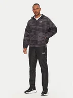Dresy męskie - EA7 Emporio Armani Dres 7M000079 AF12948 UC001 Czarny Regular Fit - miniaturka - grafika 1