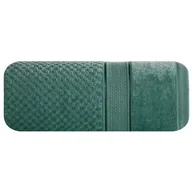 Ręczniki - Lumarko Lumarko Ręcznik JESSI 70x140cm ciemno zielony /EF3068 Mondex - miniaturka - grafika 1