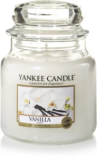 Yankee Candle Vanilla 411 g Classic średnia świeczka zapachowa (YSSV1 / - Świece - miniaturka - grafika 2