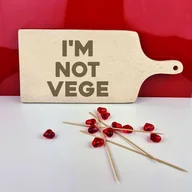 Gadżety dla niej i dla niego - Deska Do Krojenia I''m not vege - miniaturka - grafika 1
