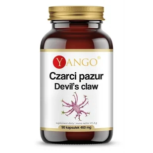 YANGO Yango Czarci Pazur Devil s claw 460 mg 90 k - Suplementy naturalne - miniaturka - grafika 1